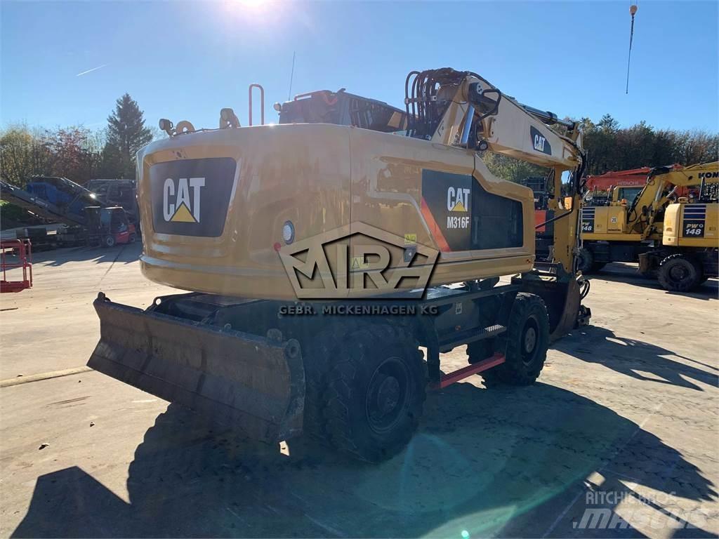 CAT M316 F Kolová rýpadla