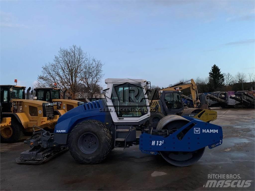 Hamm H 13i + Platten Tahačové válce