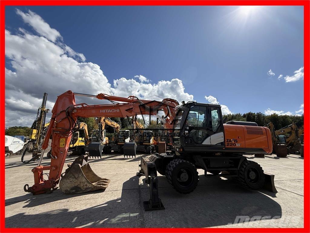 Hitachi ZX 220W-6 Kolová rýpadla
