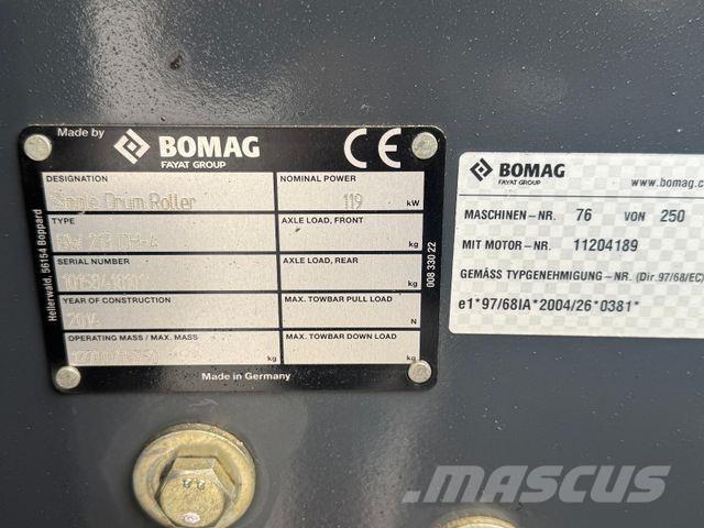 Bobcat 213 DH-4 Další válce