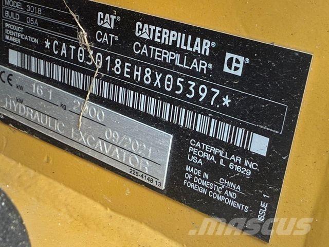 CAT 301.8-05A Mini rýpadla < 7t