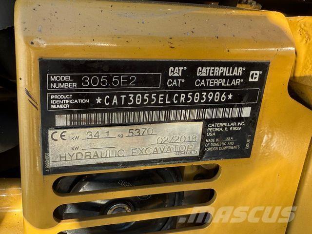 CAT 305.5E2 Mini rýpadla < 7t