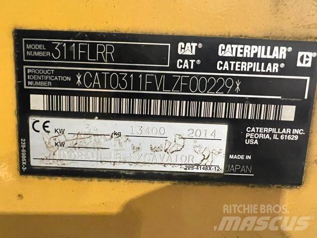 CAT 311 F Pásová rýpadla