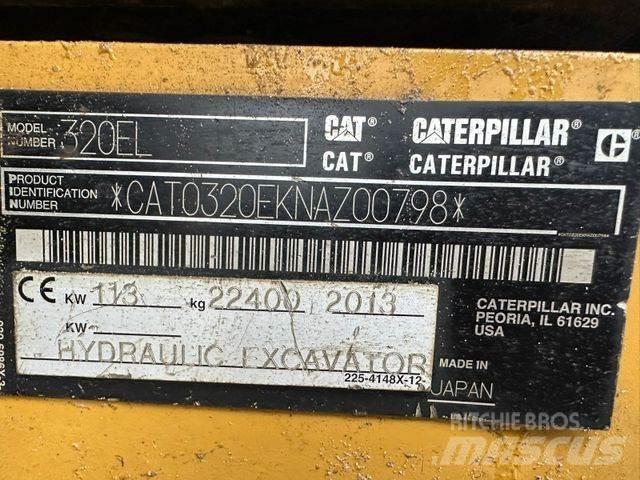 CAT 320 EL Pásová rýpadla