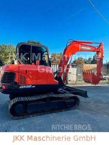 Doosan DX 55-9C Mini rýpadla < 7t