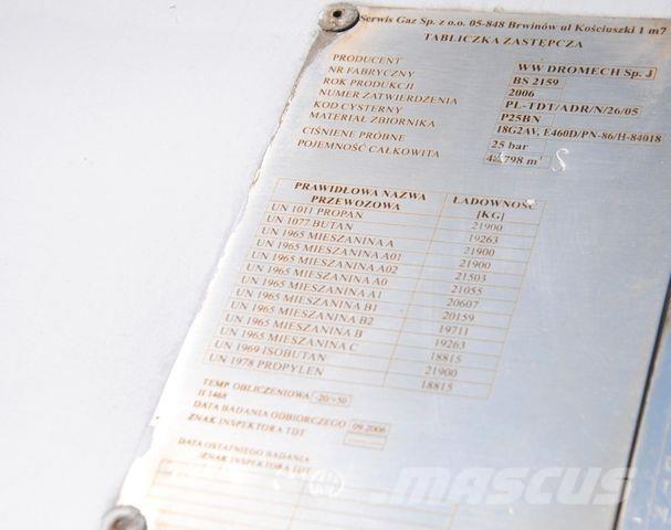  Dromech, tank Cisternové návěsy