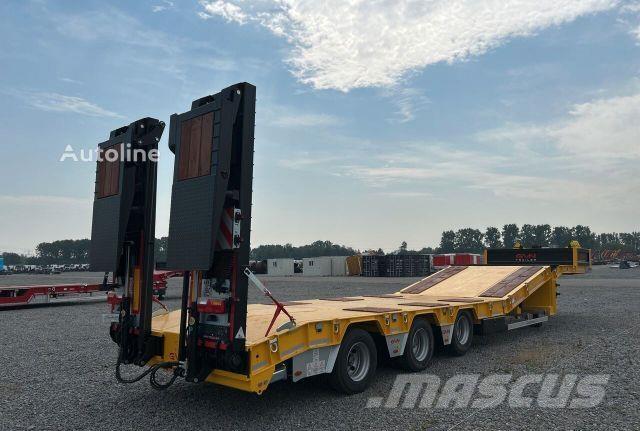  GVN 3 AXLE LOWBED Podvalníkové návěsy