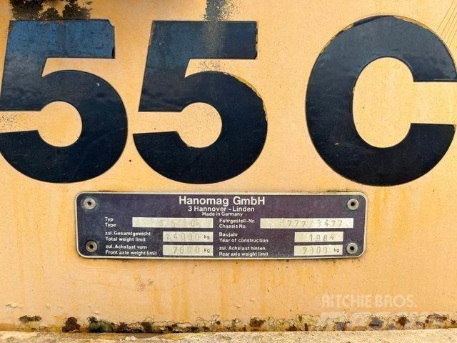 Hanomag 55 C Kolové nakladače