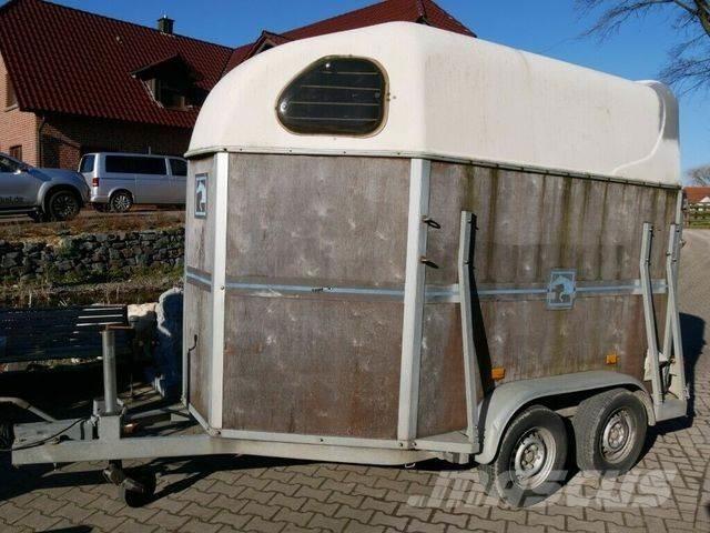  Holz Poly 2 Pferde Přívěsy pro přepravu zvířat