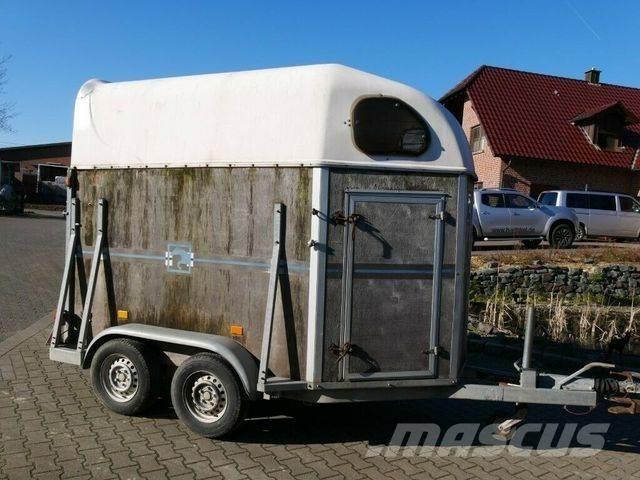  Holz Poly 2 Pferde Přívěsy pro přepravu zvířat
