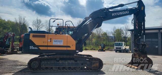 Hyundai HX 210 AL Pásová rýpadla