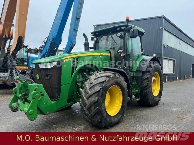 John Deere 8370 R Čelní nakladače a rypadla