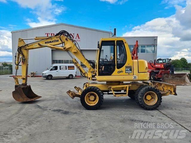Komatsu PW 110 Kolová rýpadla