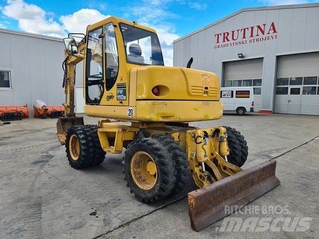 Komatsu PW 110 Kolová rýpadla
