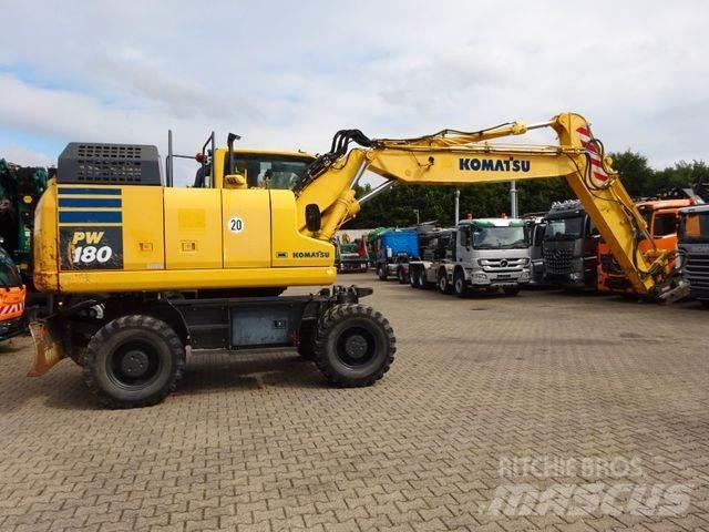 Komatsu PW180-11 Kolová rýpadla