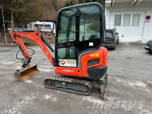 Kubota KX016-4 Mini rýpadla < 7t