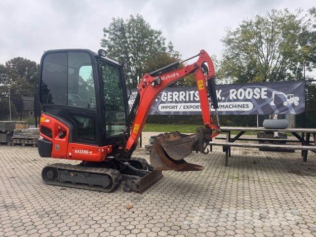 Kubota KX016-4 Mini rýpadla < 7t