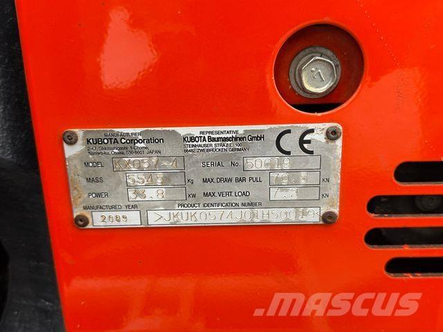 Kubota KX057-4 Mini rýpadla < 7t