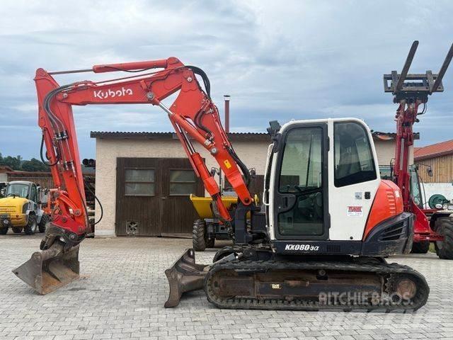 Kubota KX080-3 Mini rýpadla < 7t