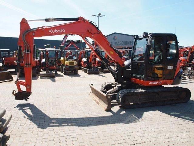 Kubota KX080-4a Mini rýpadla < 7t