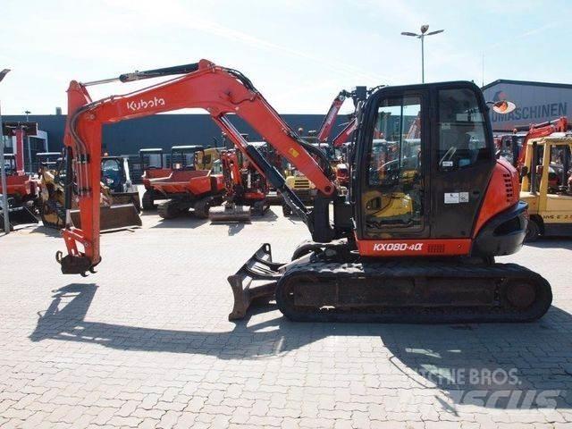 Kubota KX080-4a Mini rýpadla < 7t