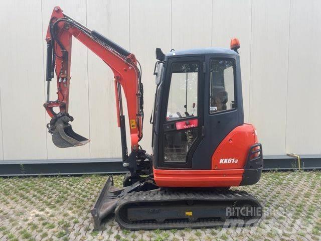 Kubota KX61-3 Mini rýpadla < 7t