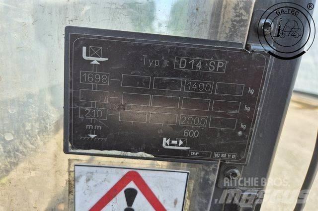 Linde D14SP-133-01 Vysokozdvižný vozík
