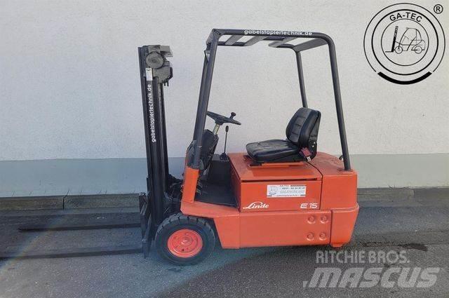 Linde E15 Akumulátorové vozíky