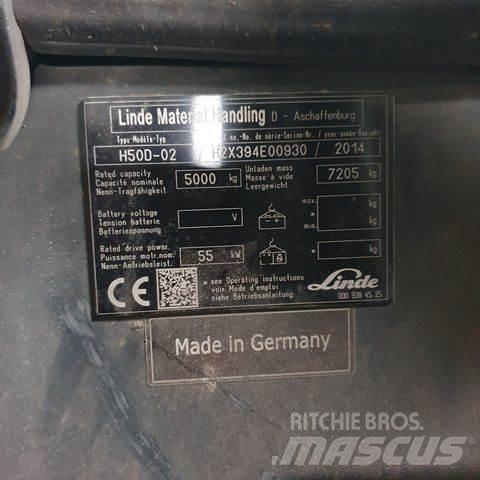 Linde H50D-02 Dieselové vozíky
