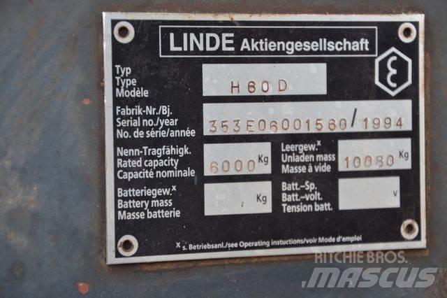 Linde H60D / Duplex Dieselové vozíky