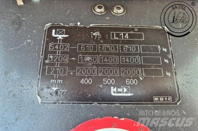Linde L14i Vysokozdvižný vozík