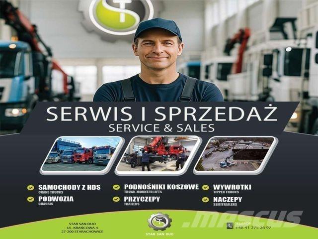 MAN - Autojeřáby, hydraulické ruky