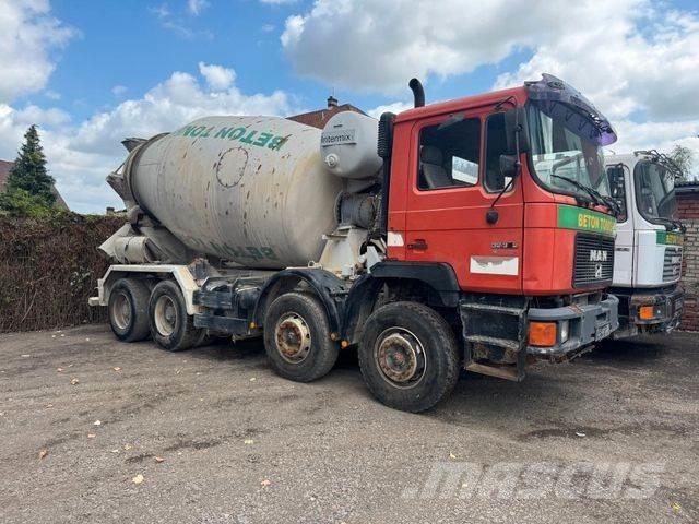 MAN 32.372 8x4 10m³ Domíchávače betonu