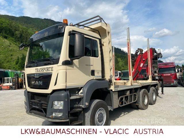 MAN TGS 33.480 6x6 Vozy na přepravu kmenů