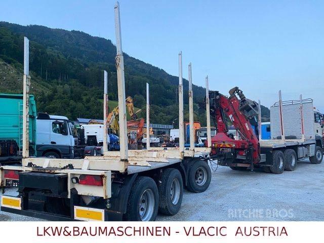 MAN TGS 33.480 6x6 Vozy na přepravu kmenů