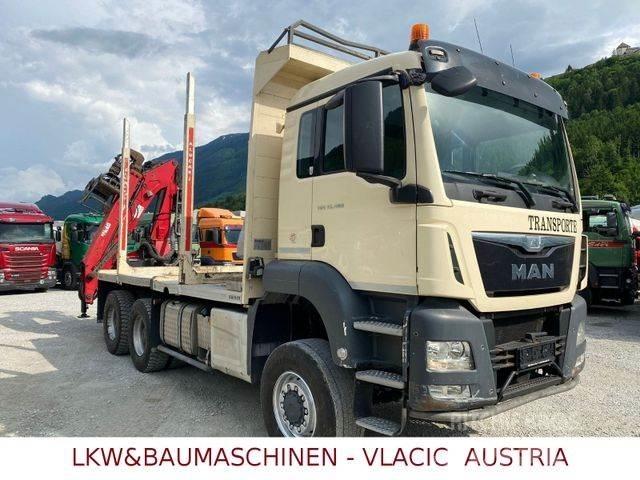 MAN TGS 33.480 6x6 Vozy na přepravu kmenů