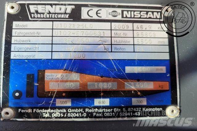 Nissan U1D2A25LQ LPG vozíky