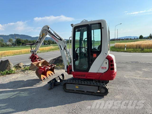 Takeuchi TB216 Mini rýpadla < 7t