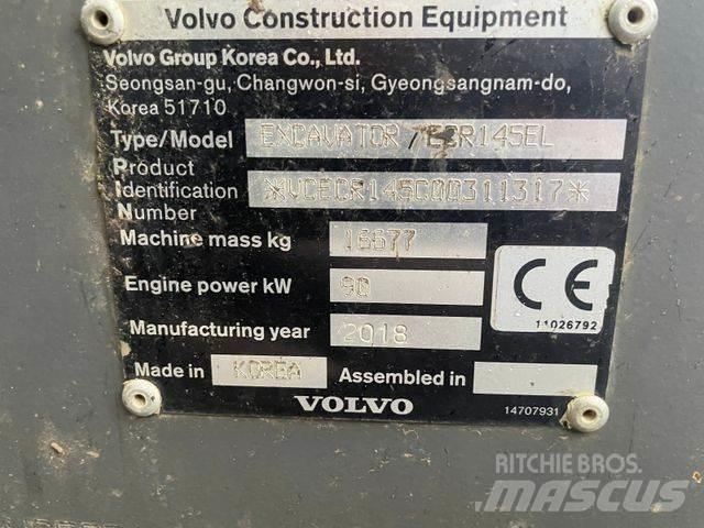 Volvo ECR 145 L Pásová rýpadla
