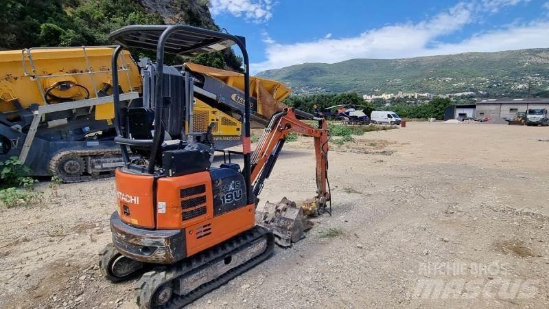 Hitachi ZAXIS 19 Mini rýpadla < 7t