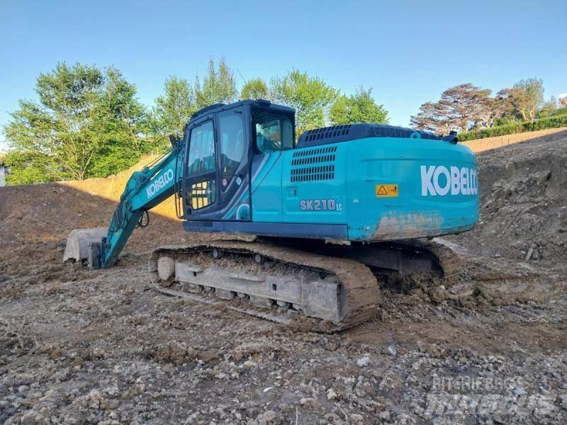 Kobelco SK210 Pásová rýpadla