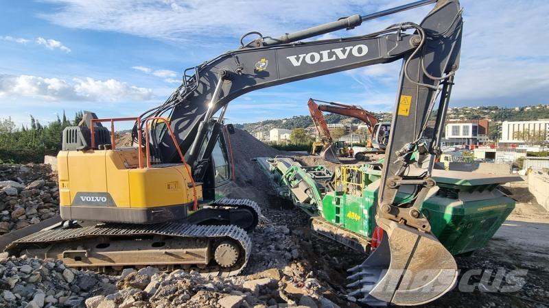Volvo ecr235 Pásová rýpadla