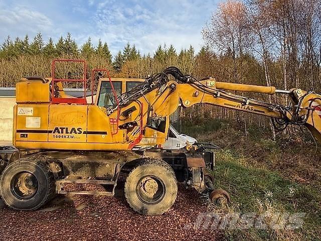 Atlas 1604 KZW 24 Pásová rýpadla