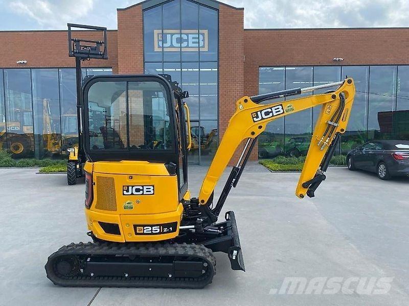 JCB 25-Z1 Cab Pro Pásová rýpadla