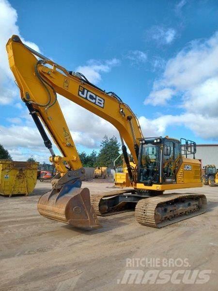 JCB 220X Pásová rýpadla