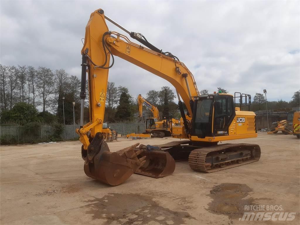 JCB 220X Pásová rýpadla