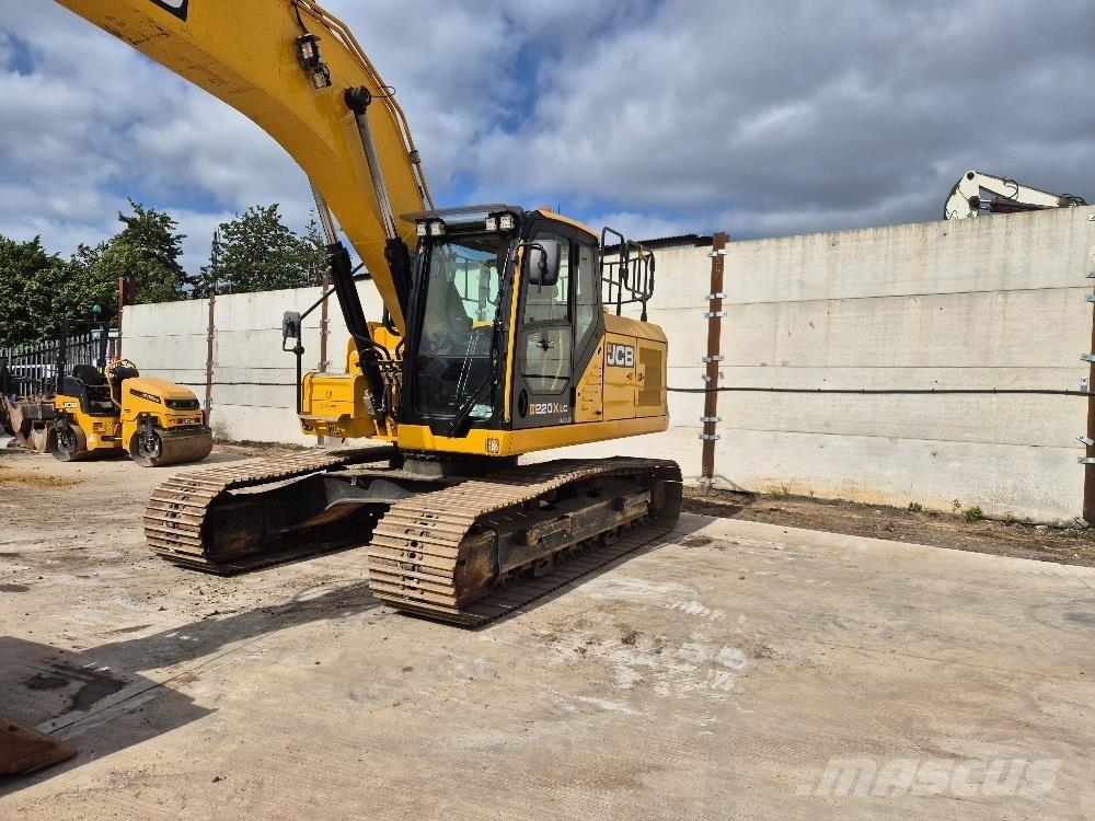 JCB 220X Pásová rýpadla