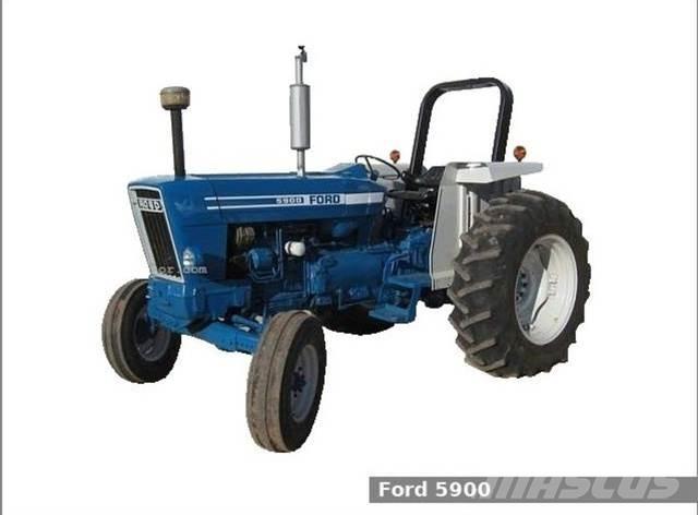 Ford 5900 Tractor Stavebnictví - ostatní