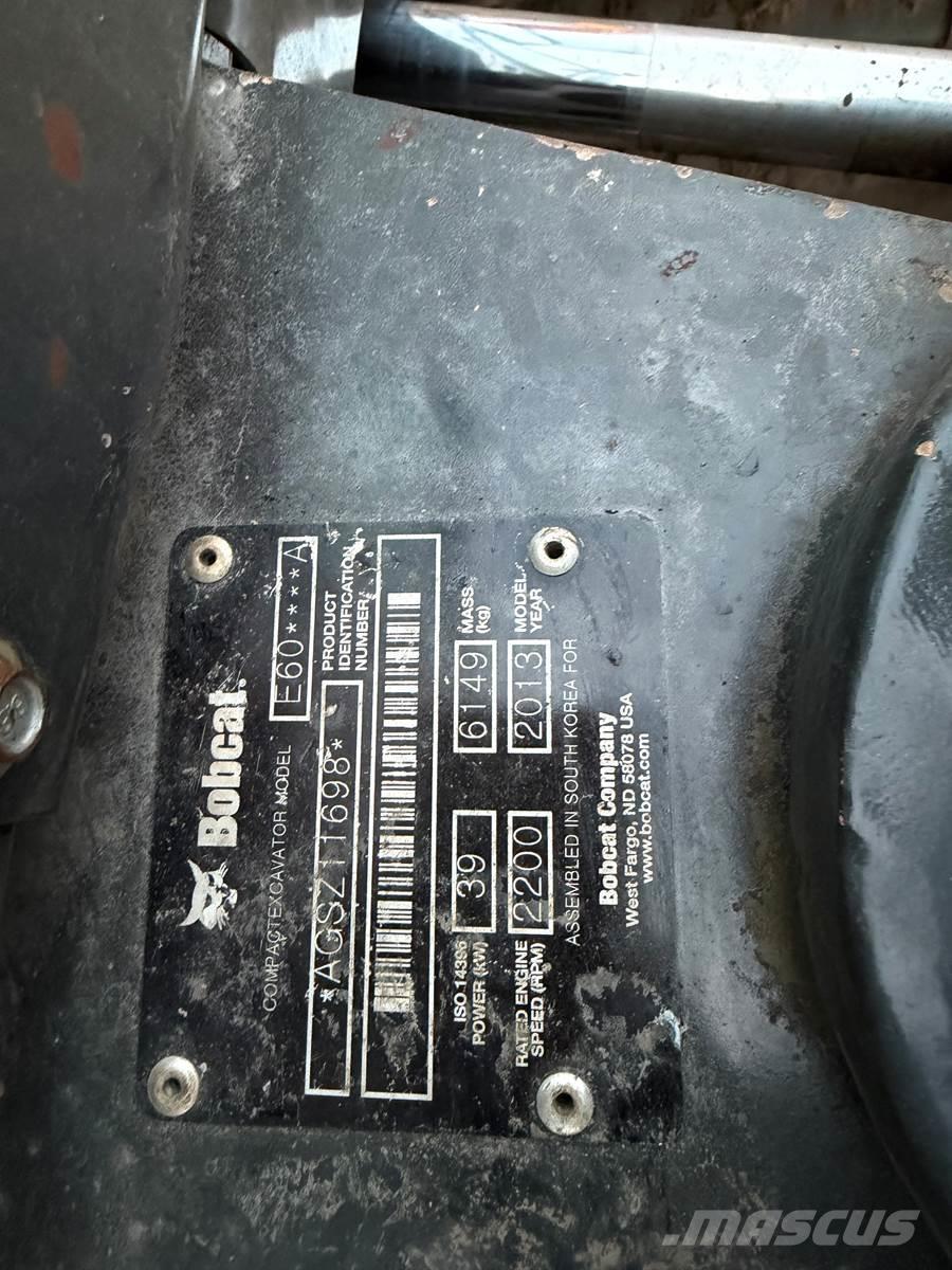 Bobcat E60 Pásová rýpadla