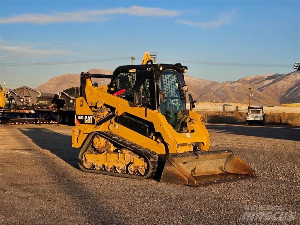 CAT 259D Smykem řízené nakladače